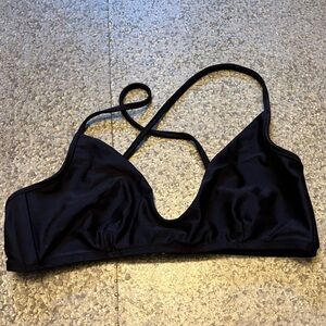 Like New Luli Fama Women’s Black Bikini Too Size Medium MSRP $76